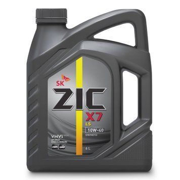 Олива ZIC X7 LS 10W-40 6л 172620 фото