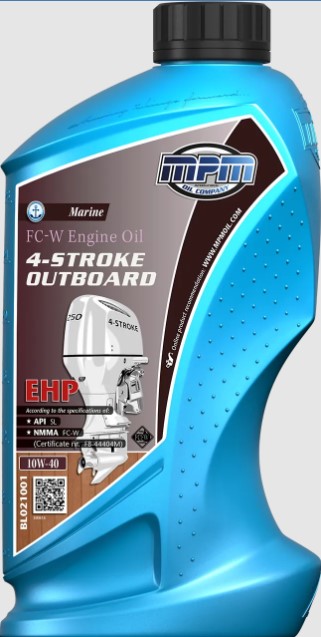 Олива MPM Marine FC-W Engine Oil 4-Stroke Outboard EHP 10W-30 1л
