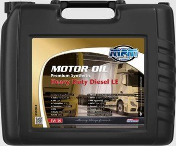 Олива MPM Motor Oil 5W-30 Premium Synthetic Heavy Duty Diesel LE 20л 05020LE фото