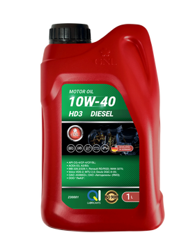 Олива GNL HD 3 10W-40 API CG-4/SL 1л 230001 фото