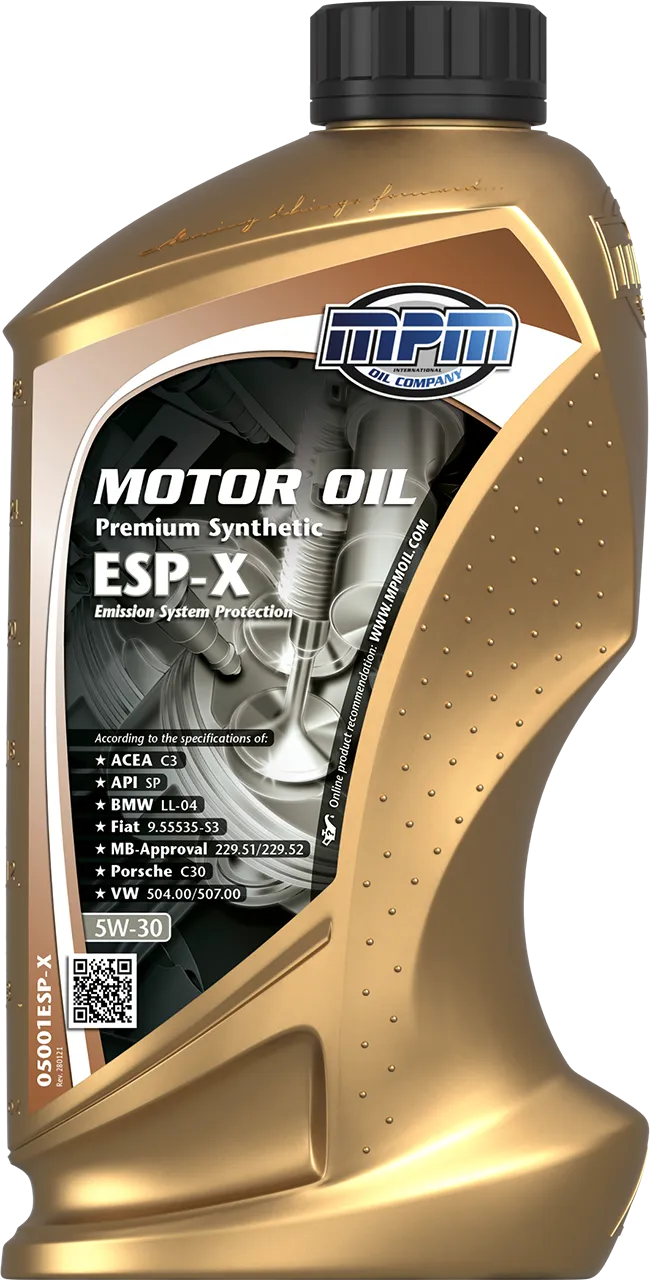 Олива MPM Motor Oil 5W-30 Prem.Synth.ESP-X 1 л