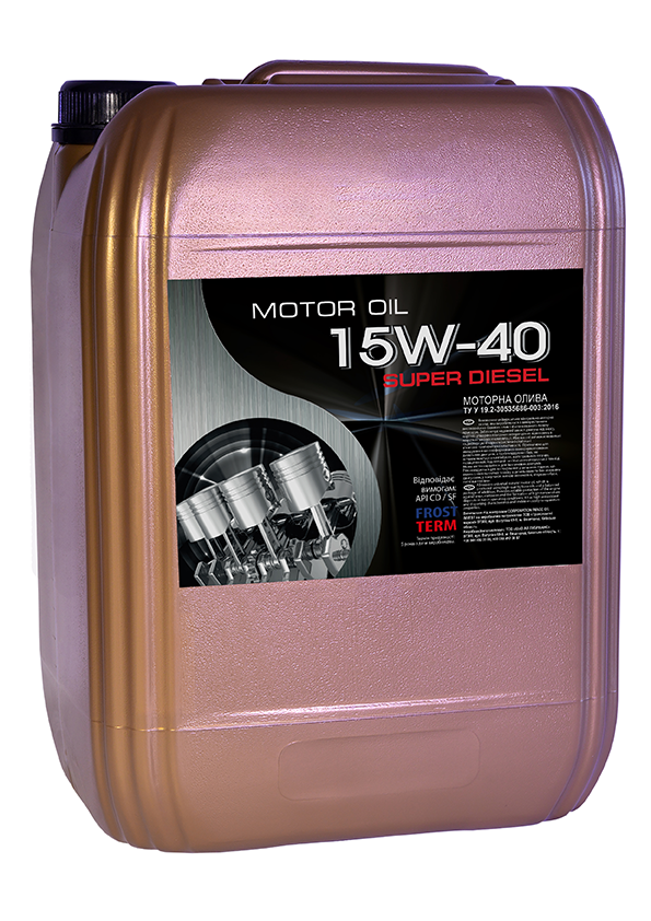 Олива Frostterm SUPER DIESEL 15W-40 API CD/SF 20л