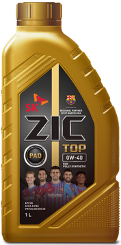 Олива ZIC TOP 0W-40 1л 132611 фото