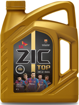 Олива ZIC TOP 0W-40 4л 162611 фото
