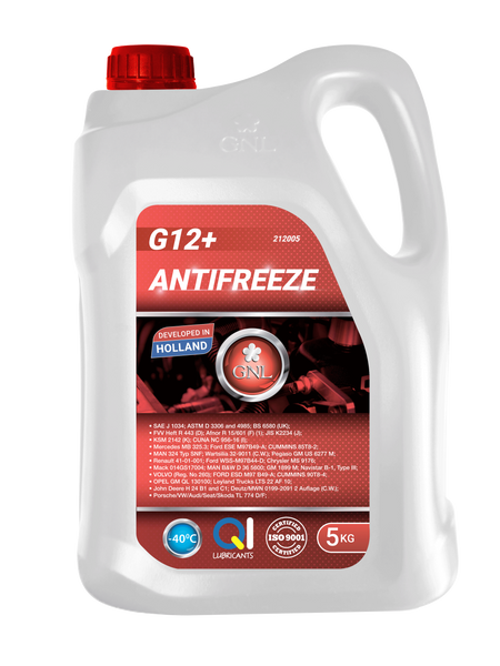 Охолоджуюча рідина GNL Antifreeze G12 + 5 кг 212005 фото