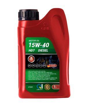 Олива GNL HD 7 15W-40 API CI-4/SL 1л 275001 фото