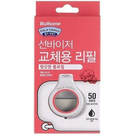 Змінний катридж до свіжувача повітря Bullsone POLA FAMILY SUNVISOR FLORAL_4ml(0.14oz)