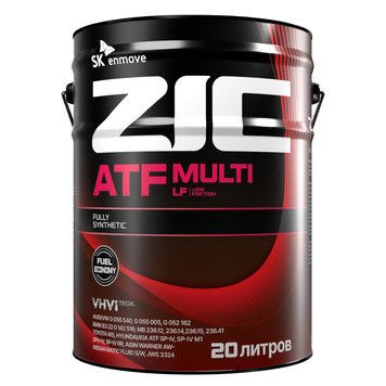 Олива ZIC ATF MULTI LF 20л 192665 фото
