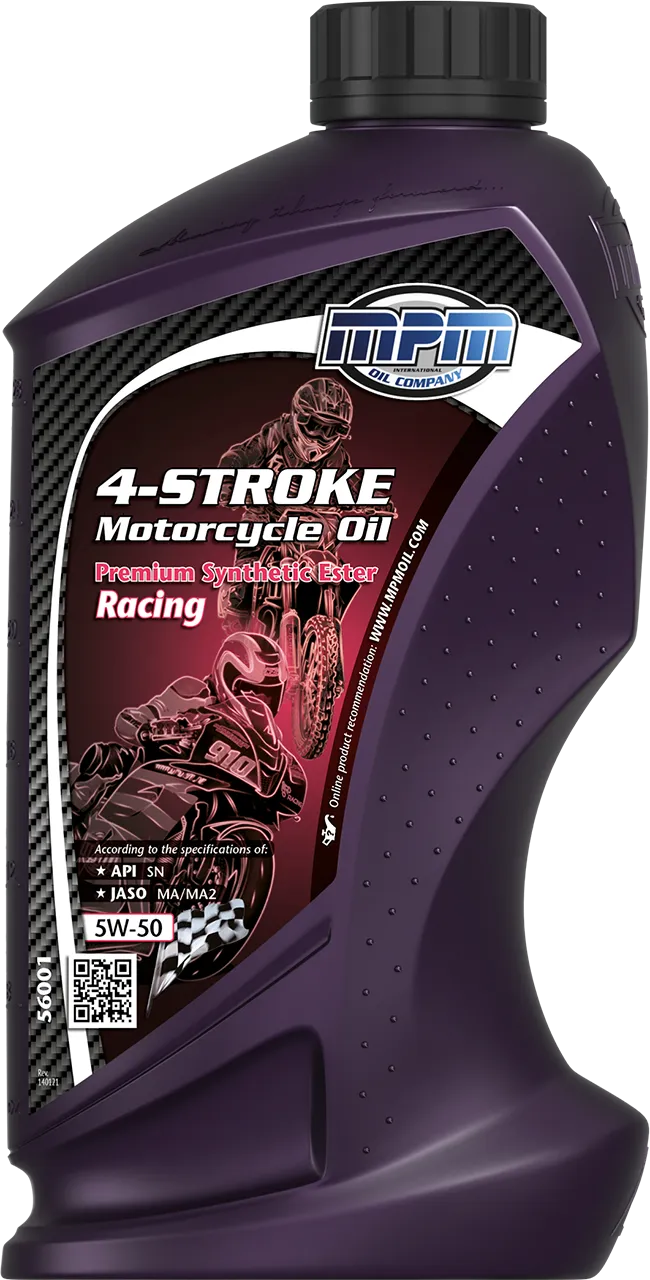 Олива MPM 4-Stroke Motorcycle Oil 5W-50 Prem.Synth.1 л.