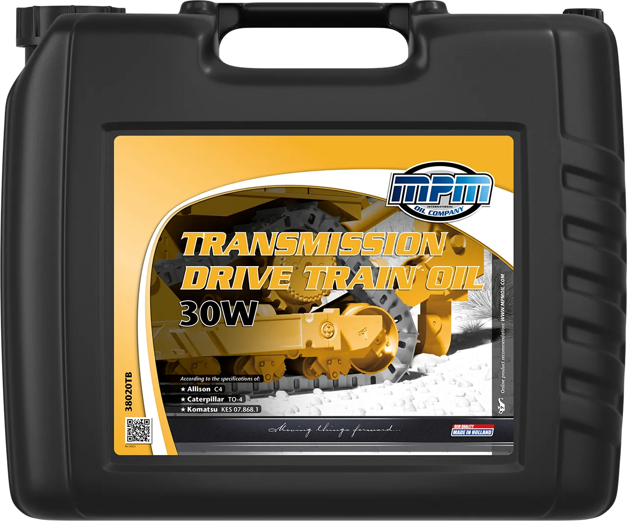 Олива MPM Transmission Drive Train Oil 30 20л