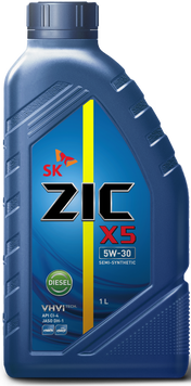 Олива ZIC X5 Diesel 5W-30 1л 132671 фото
