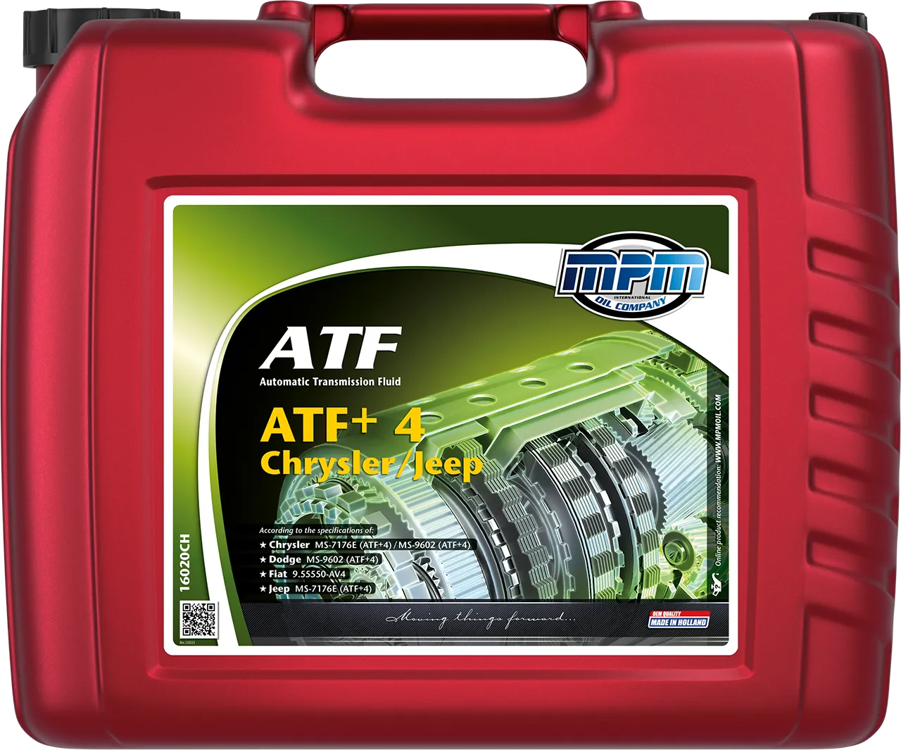 Олива MPM ATF Automatic Transmission Fluid ATF+4 Chrysler / Jeep 20л