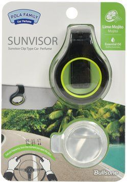 Освіжувач повітря з кріпленням на козирьок Bullsone POLA FAMILY SUNVISOR MOJITO_4мл ACR-241-00009 фото
