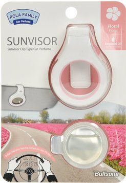 Освіжувач повітря з кріпленням на козирьок Bullsone POLA FAMILY SUNVISOR FLORAL_4мл ACR-241-00011 фото