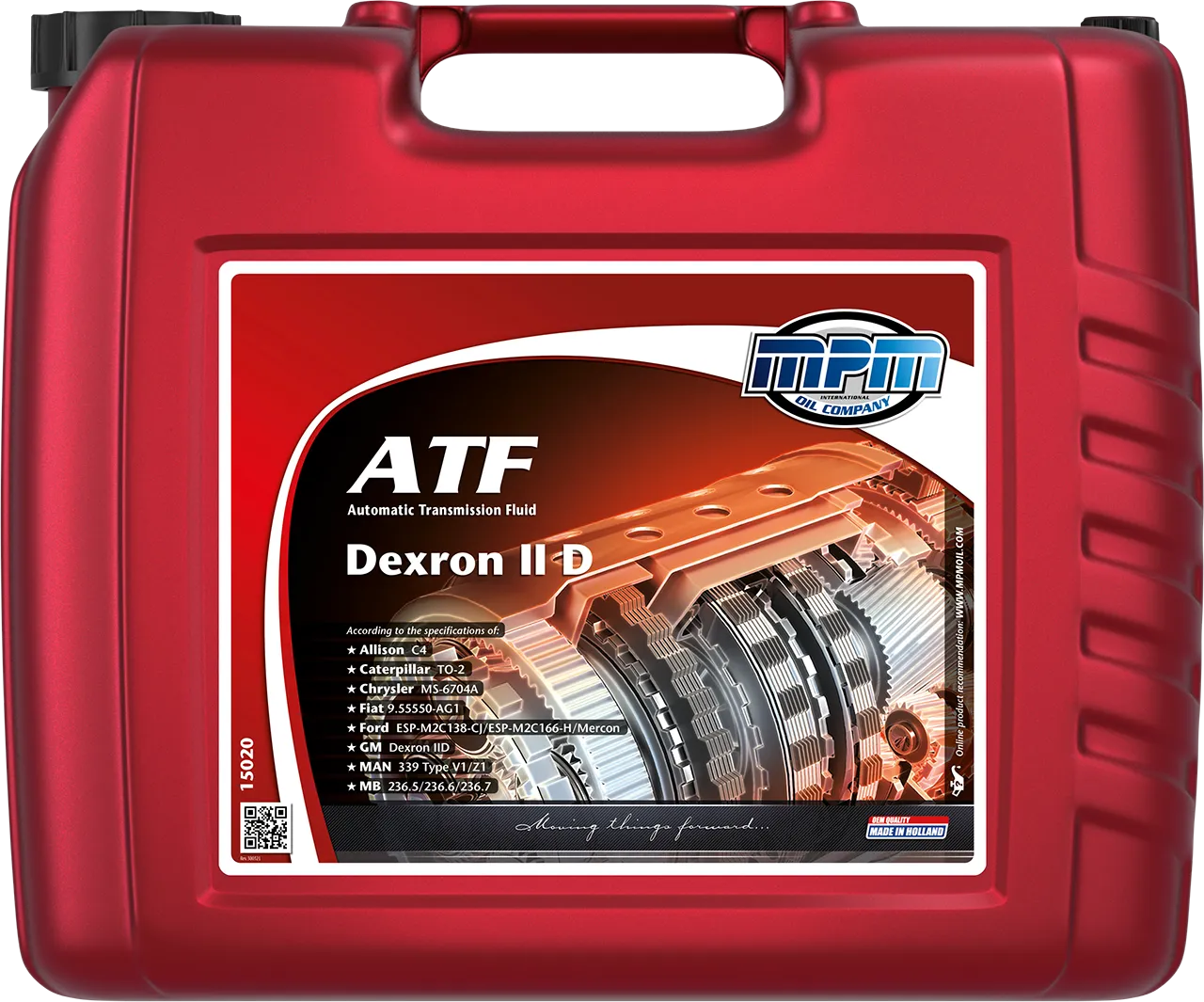 Олива MPM ATF Automatic Transmission Fluid Dexron II-D 20 л