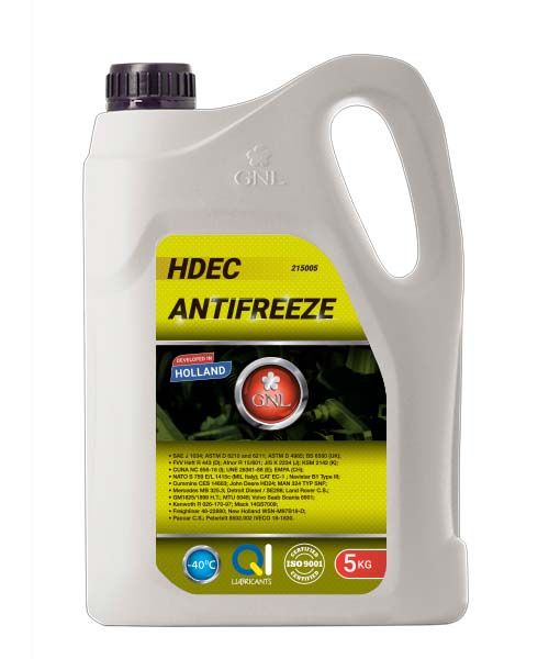 Охолоджуюча рідина GNL Antifreeze HDEC 5 кг 215005 фото