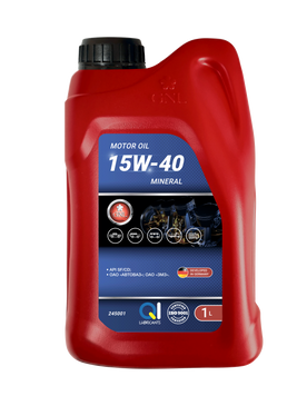 Олива GNL Mineral 15W-40 API SF/CD 1л 245001 фото
