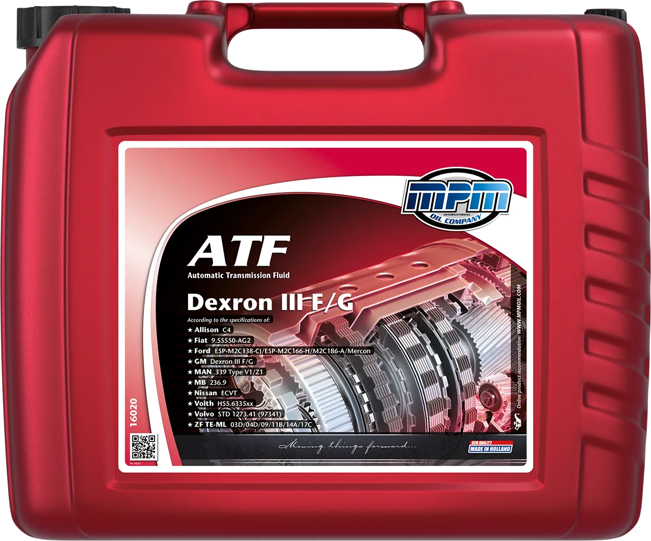 Олива MPM ATF Automatic Transmission Fluid Dexron III-F/G 20 л
