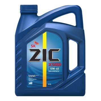 Олива ZIC X5000 10W-40 4л 162658 фото
