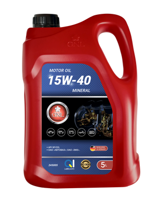 Олива GNL Mineral 15W-40 API SF/CD 5л 245005 фото