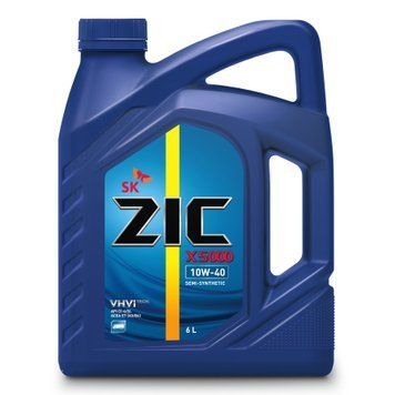 Олива ZIC X5000 10W-40 6л 172658 фото