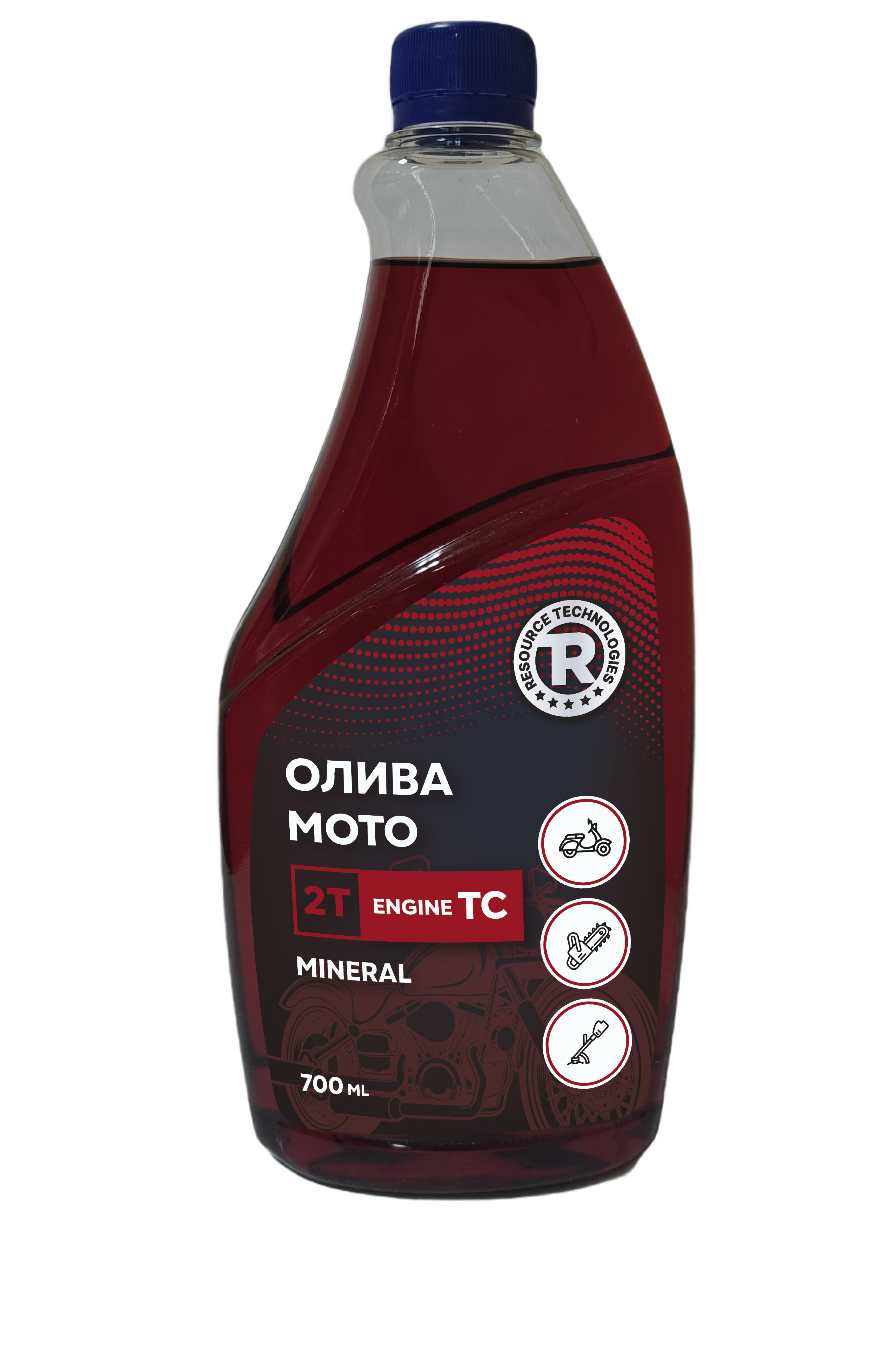 Олива ПЕТ Мото 2Т 0,7л