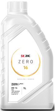 Олива ZIC ZERO 0W-16 1л 132034 фото