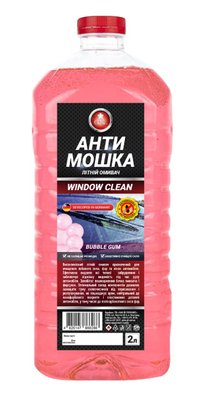 Омивач літній Антимошка GNL Window Clean "Bubble Gum" 2л 224002 фото