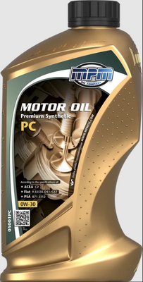 Олива MPM Motor Oil 0W-30 Premium Synthetic PC 1л 05001PC фото