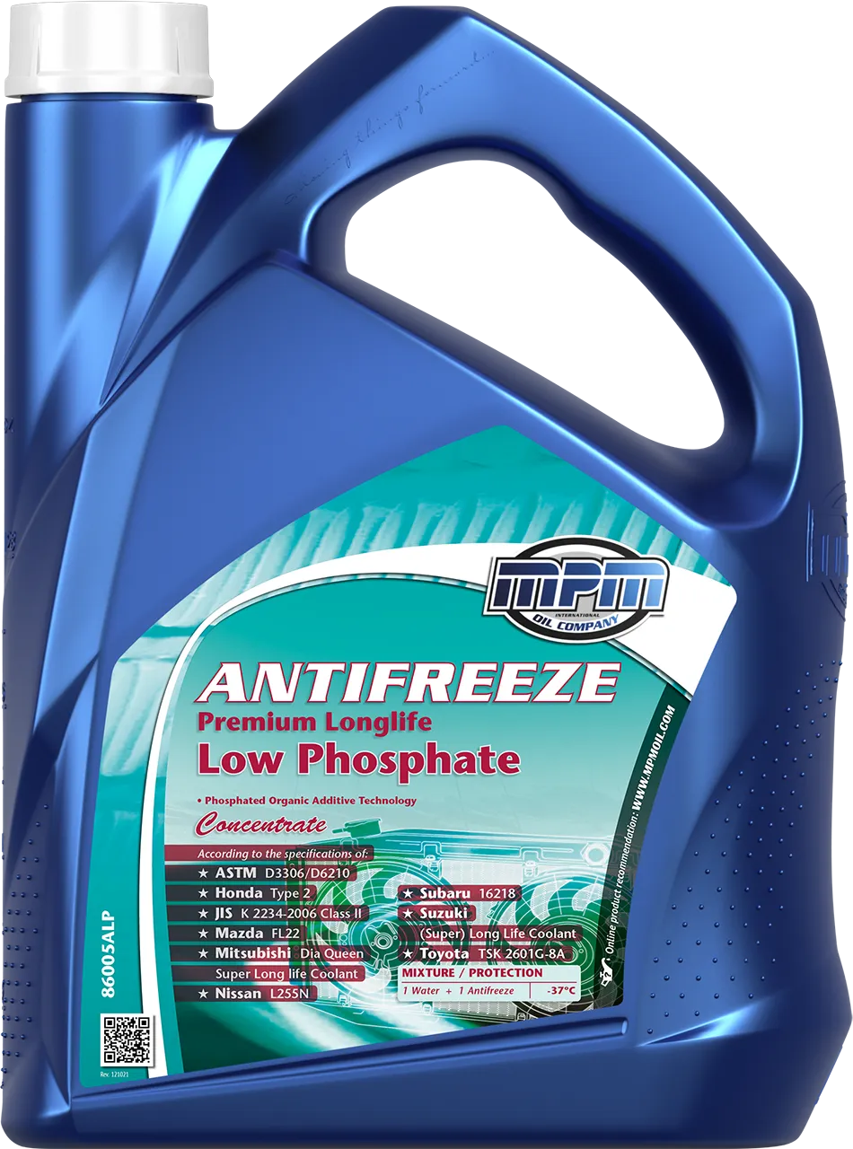 Охолоджуюча рідина MPM Antifreeze low phosphate concentrate 5л