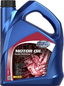 Олива MPM 15W-40 Turbo Universal 5л. 02005 фото