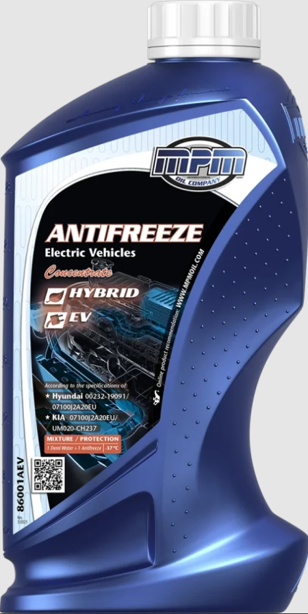 Охолоджуюча рідина MPM Antifreeze Electric Vehicles 1л