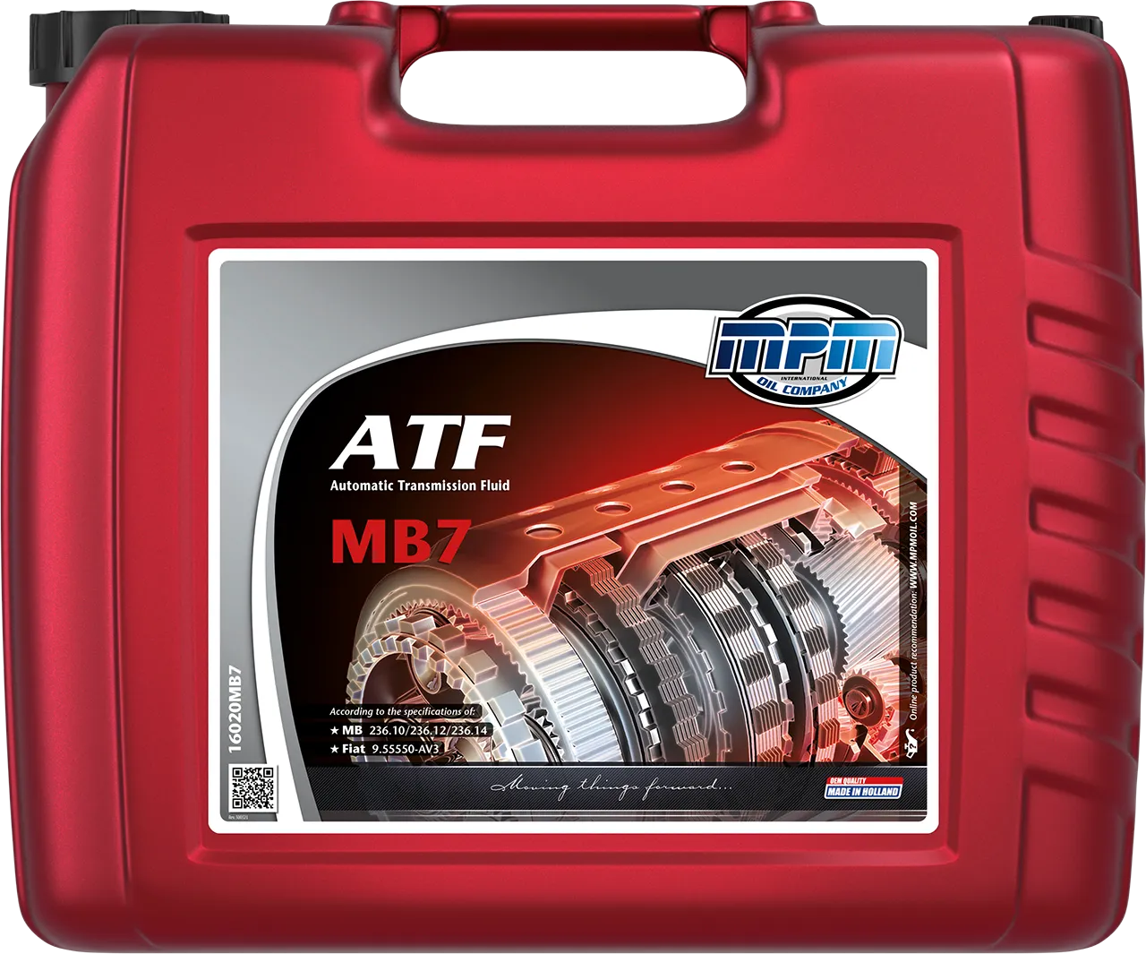 Олива MPM ATF Automatic Transmission Fluid MB7 20л.
