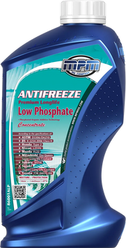 Охолоджуюча рідина MPM Antifreeze low phosphate concentrate 1л 86001ALP фото