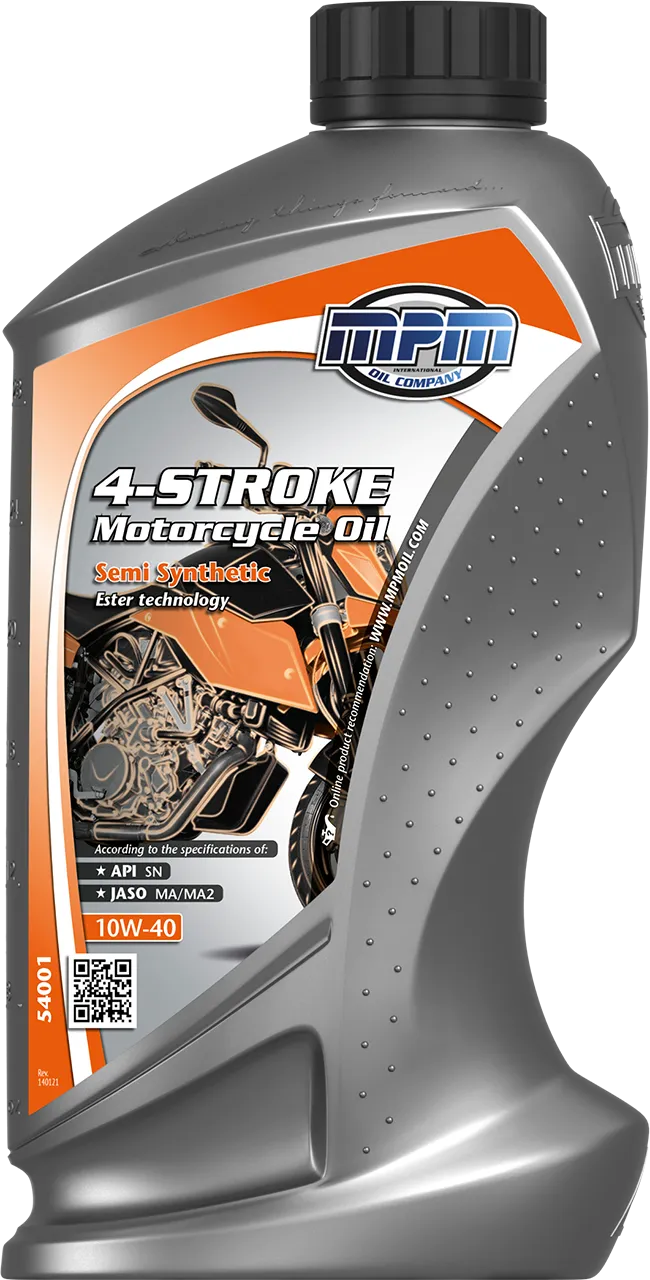 Олива MPM 4-Stroke Motorcycle Oil 10W-40 Semi-Synth.1 л