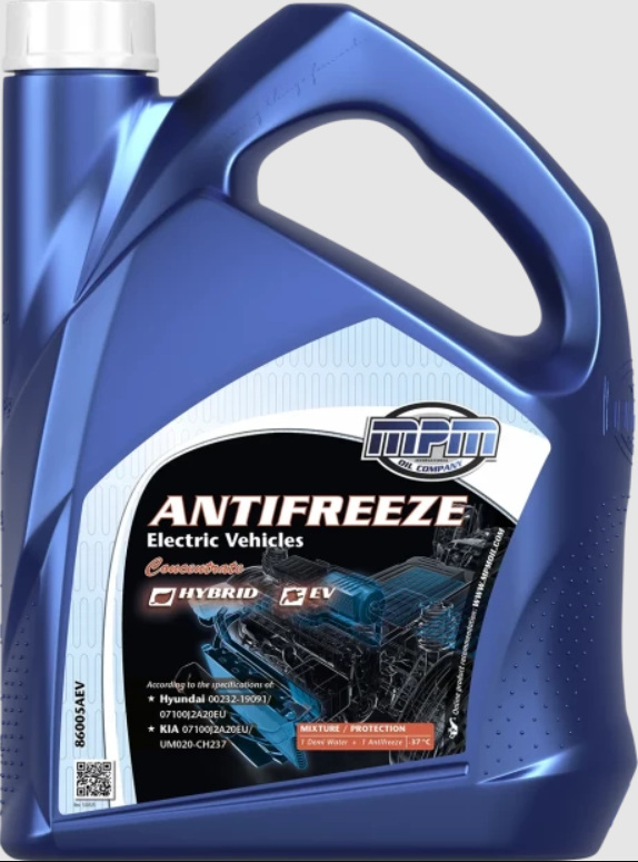 Охолоджуюча рідина MPM Antifreeze Electric Vehicles 5л