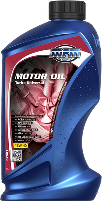 Олива MPM Motoroil 15W-40 Turbo Universal 1л 02001 фото