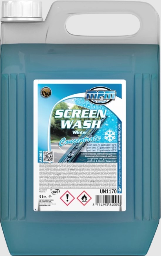 Омивач скла MPM Screenwash Concentrate 5л