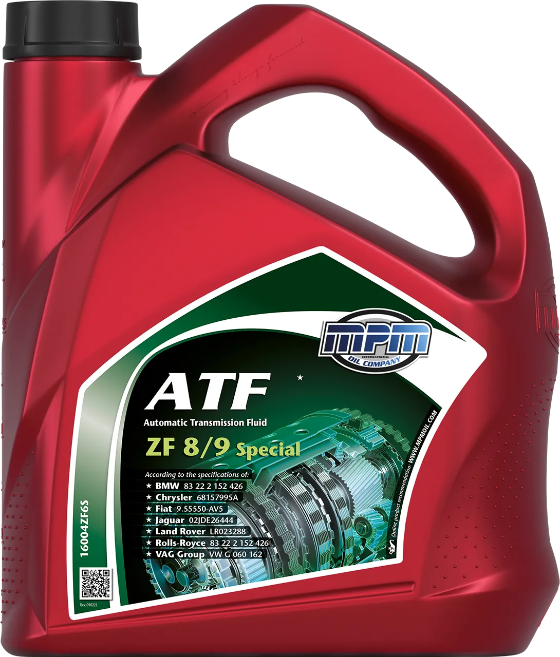 Олива MPM ATF Automatic Transmission ZF6 Special 4л