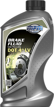 Гальмівна рідина MPM Brake Fluid Low Viscosity DOT 4+ LV 1л 20001LV фото