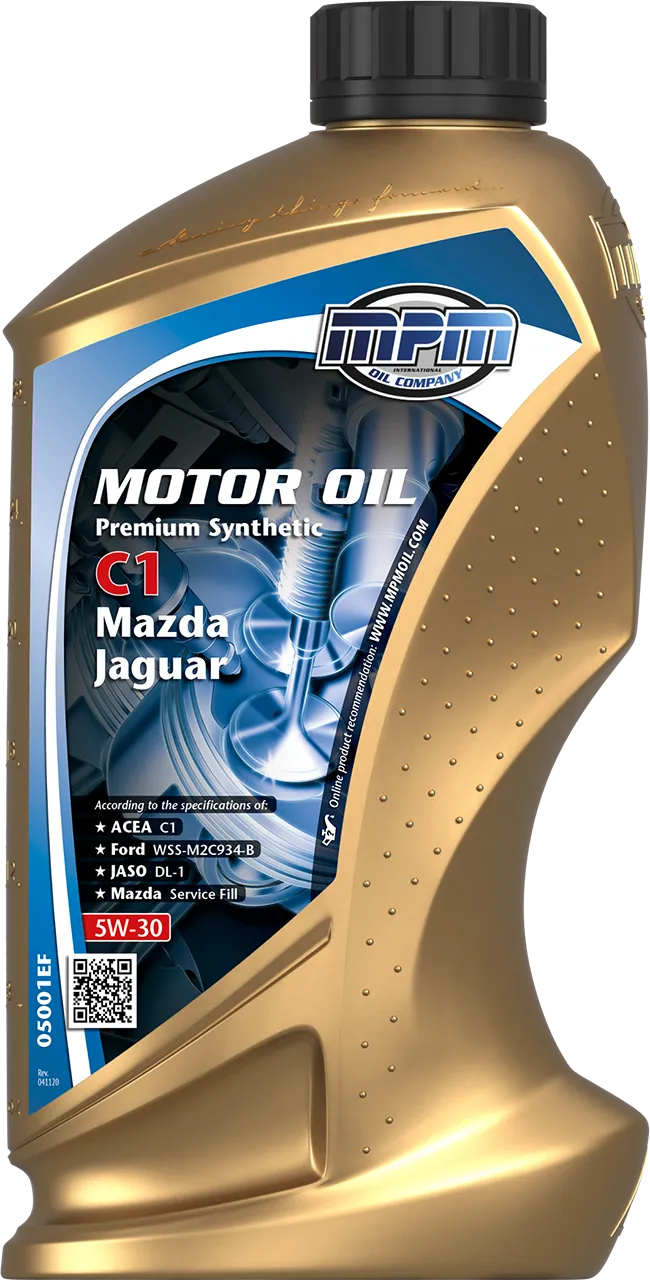 Олива MPM 5W-30 Premium Synthetic C1 Mazda / Jaguar 1л