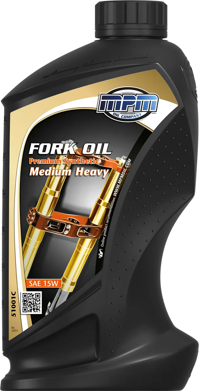 Олива MPM Fork Oil Light 15W Mineral 1л