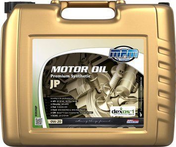 Олива MPM 0W-20 Premium Synthetic JP 20л 05020JP фото