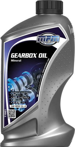 Олива MPM Gearboxoil SAE 80W GL-4 Mineral 1 л 11001 фото
