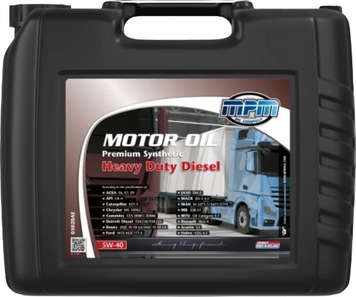 Олива MPM 5W-40 Premium Synthetic Heavy Duty Diesel 20 л 05020AE фото