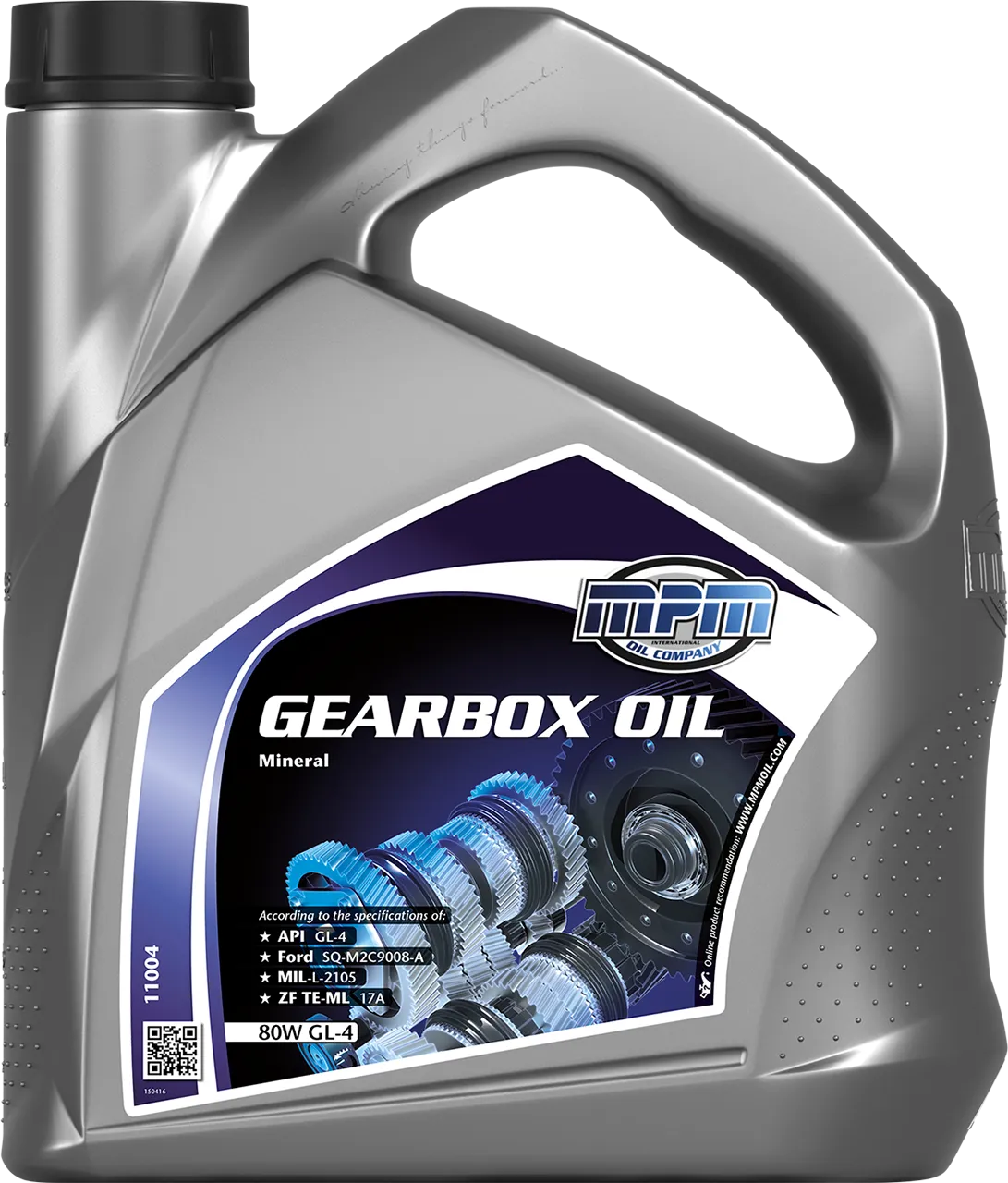 Олива MPM Gearboxoil SAE 80W GL-4 Mineral 4 л