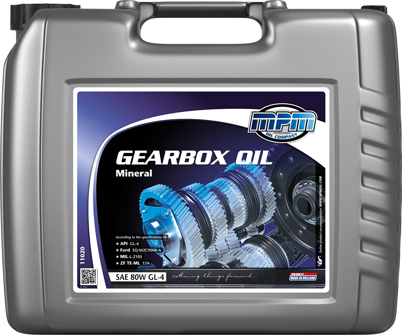 Олива MPM Gearboxoil SAE 80W GL-4 Mineral 20 л