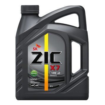 Олива ZIC X7 10W-40 Diesel 4л 162654 фото