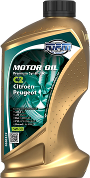 Олива MPM 5W-30 Prem.Synth.C2 Citro&euml;n/ Peugeot 1л. 05001C2 фото