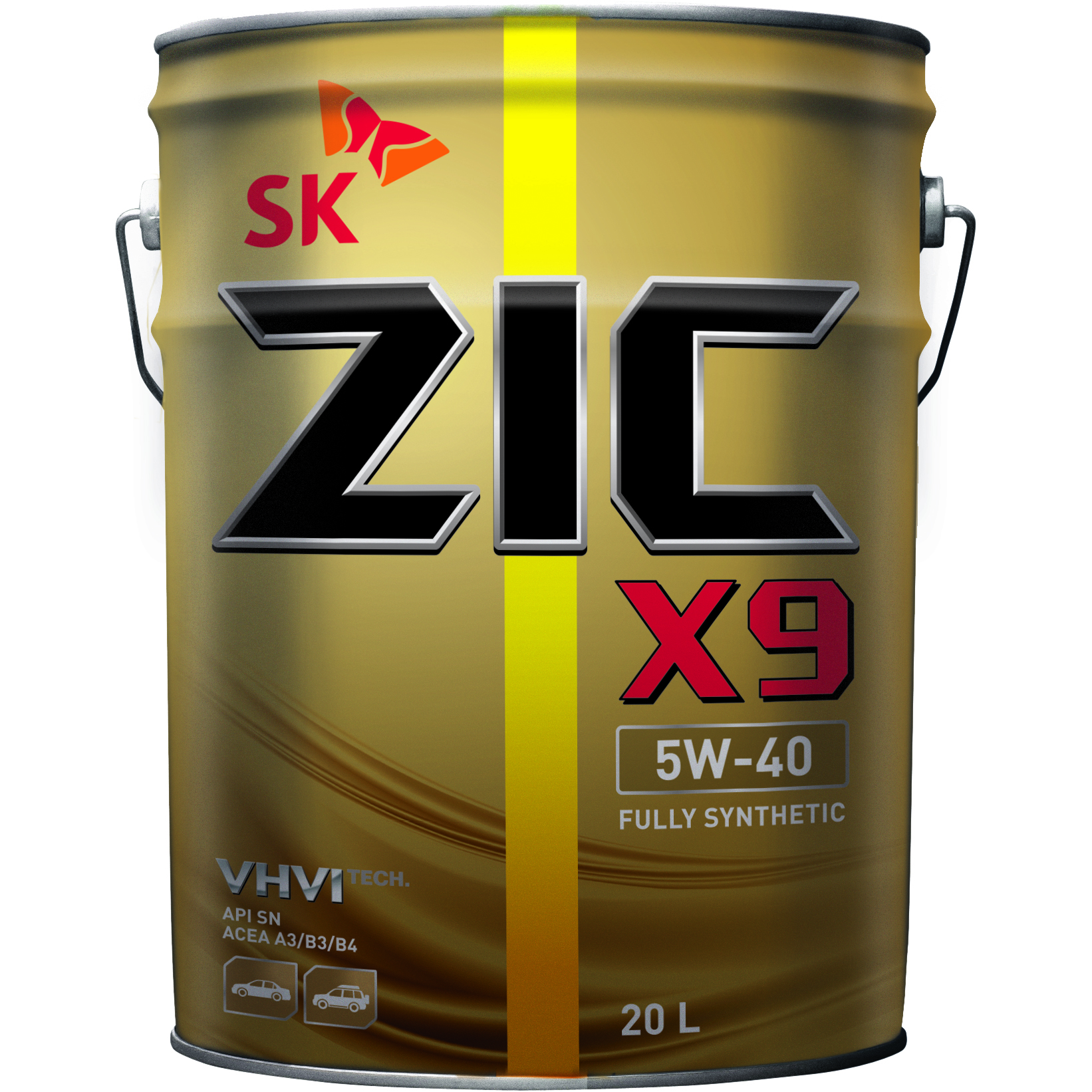 Олива ZIC X9 5W-40 1л